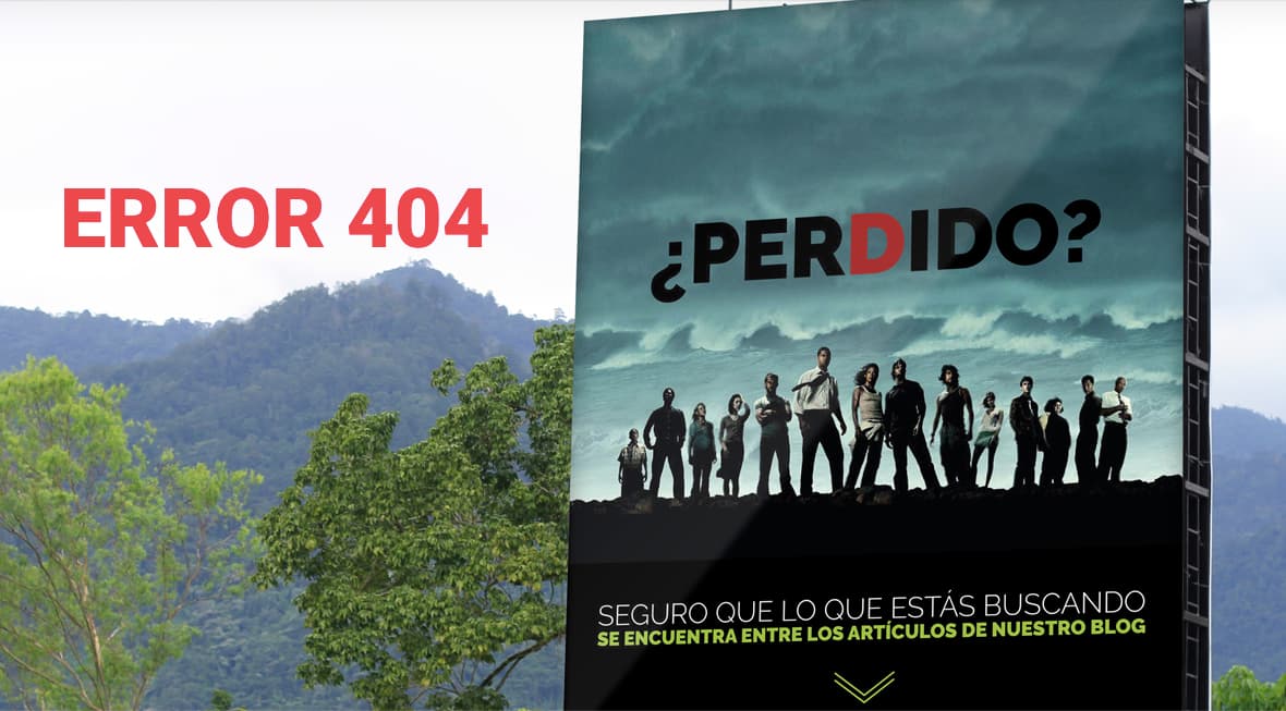 La importancia de una página de «error 404»